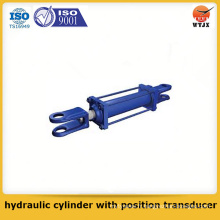 Cylindre hydraulique à piston de qualité avec transducteur de position